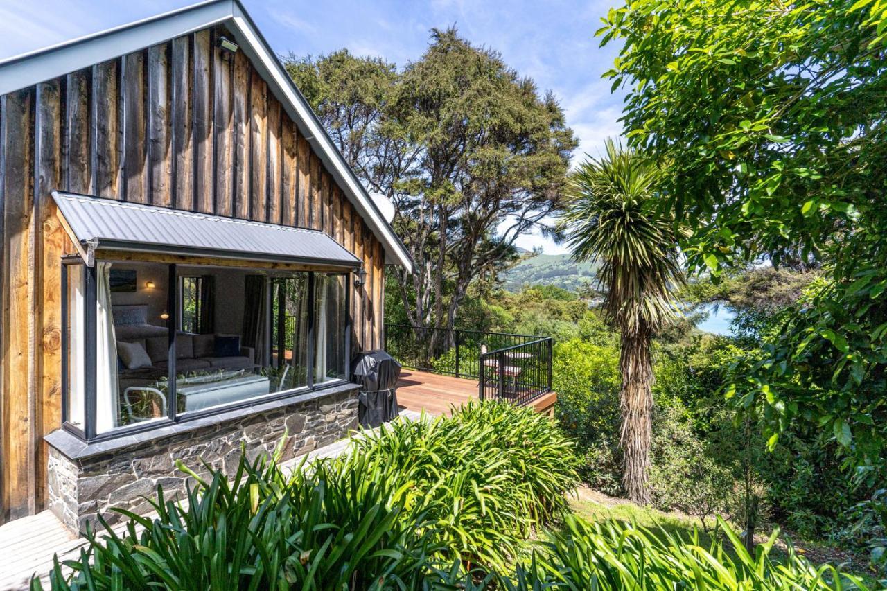 Woodside - Akaroa Holiday Cottage Bagian luar foto